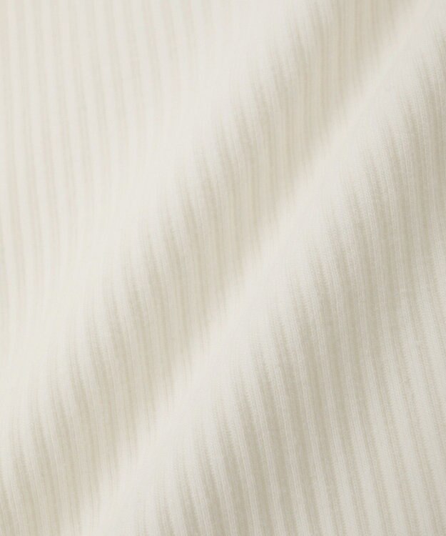 earth music&ecology 【吸湿発熱】あったかフェミニンインナー（袖レース） Off White