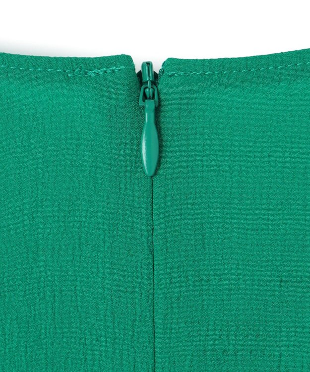 UNFILO BREEZEMOVE ウエストドロストワンピース グリーン