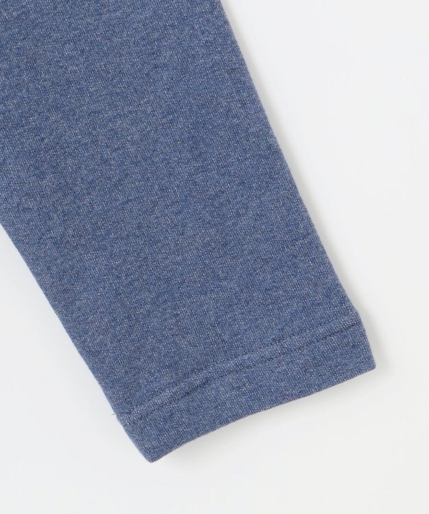 JOSEPH ABBOUD MOUNTAIN 【オーガニックコットン使用/ 柔らかな肌触り】 ハイネックジップ ブルゾン ブルー系