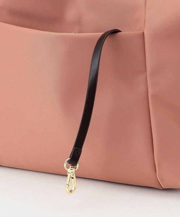J.PRESS LADIES 【WEB限定カラーあり・A4サイズ収納可】 ナイロン トート バッグ ピンク系