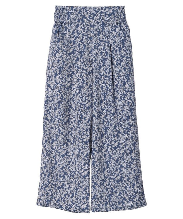 earth music&ecology 隠れウサギ柄パンツ Navy