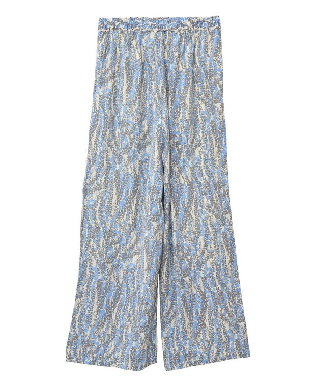 AMERICAN HOLIC ボーホー柄プリントワイドパンツ Black