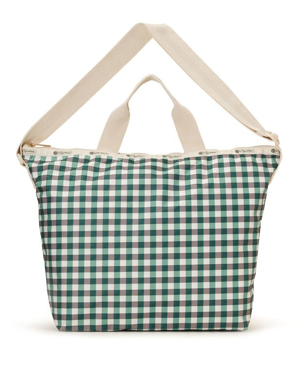 LeSportsac DELUXE EASY CARRY TOTE/フォレストギンガム フォレストギンガム