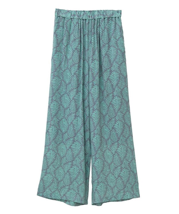 AMERICAN HOLIC ボーホー柄プリントワイドパンツ Black