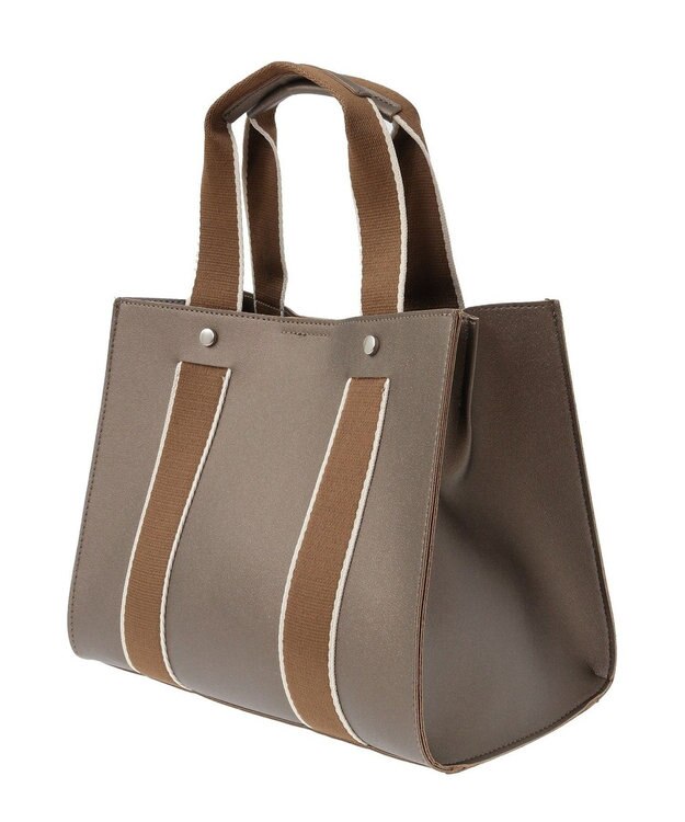 Green Parks ・Ｃｕ－ｓｈｕｔ　ワイドテープハンドルスクエアトート Bronze