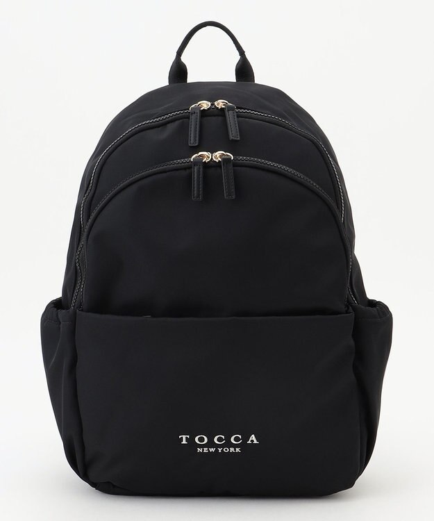 TOCCA 【WEB＆一部店舗限定】【A4サイズ対応・環境に優しい素材】COLLINA BACKPACK 13ポケット バックパック ブラック系