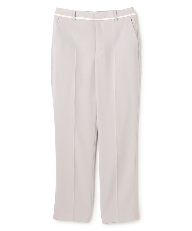 BEIGE， 【L-size・セットアップ対応】CINDY / クロップドパンツ L.Gray × White