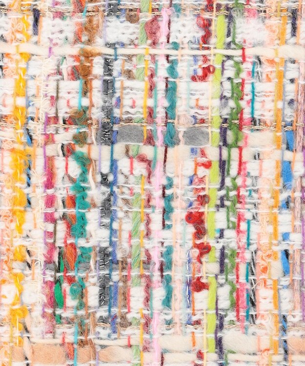 TOCCA 【フランス製】TWEED STOLE ストール アイボリー系