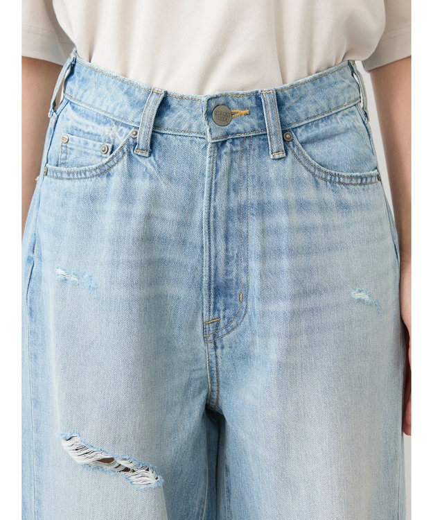 AMERICAN HOLIC ダメージデニムパンツ Light Indigo