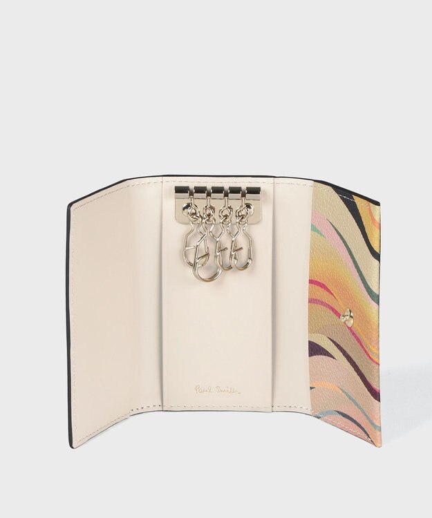 Paul Smith Newスワールトリム キーケース ブラック
