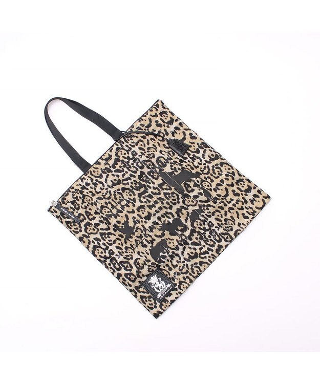 A.D.M.J. 【高密度ナイロン】デービス/オリタタミバッグM LEOPARD