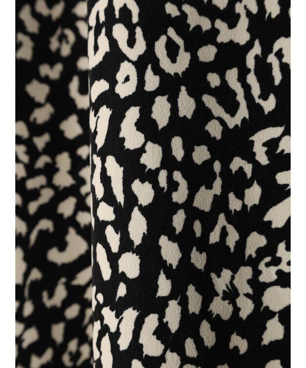 Green Parks ・ＥＬＥＮＣＡＲＥ　ＤＵＥ　レオパードキャミワンピ Black