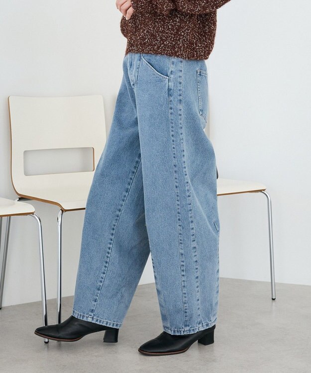 CRAFT STANDARD BOUTIQUE カーブデニムパンツ Indigo