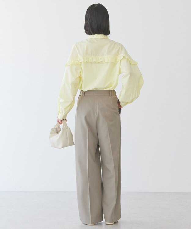 AMERICAN HOLIC タックワイドパンツ Beige