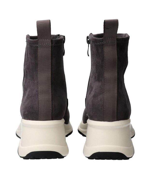 Bridget Birkin 【Bridget Birkin】ラインストーンハイカットスニーカーブーツ グレースウェード