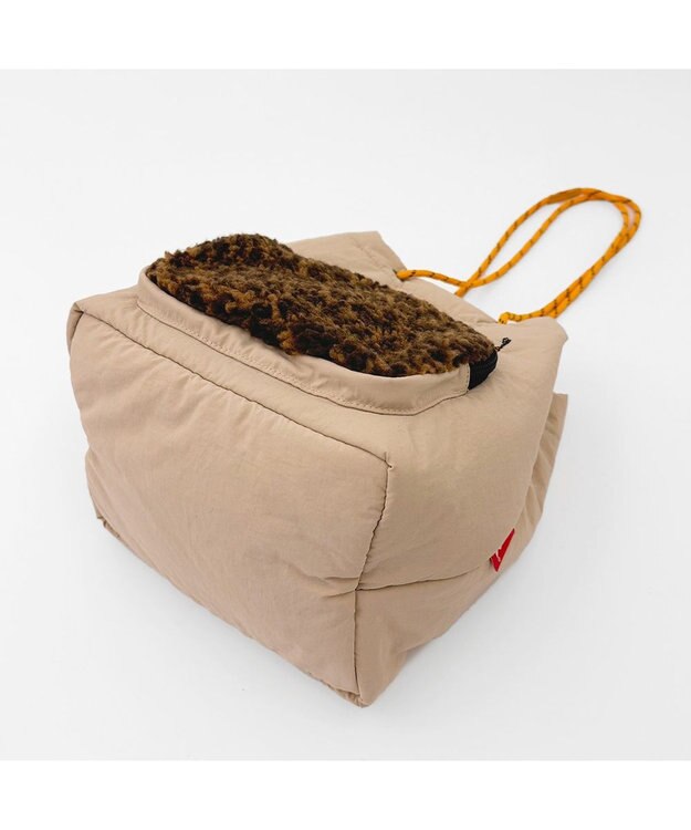 ROOTOTE 8411【スヌーピー】IP.ポシェット.ボア.ピーナッツ-9S 02：ベージュ