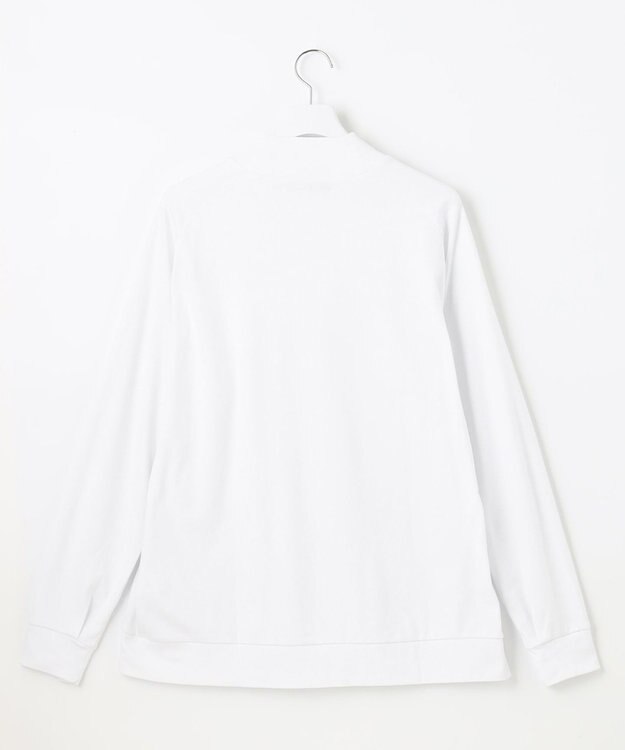 UNFILO MENS リラックスフィットハイネック Ｔシャツ ホワイト系