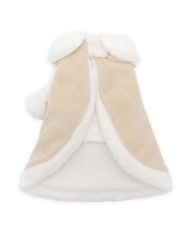 PET PARADISE スヌーピー マフラー ポンチョ 小型犬 ベージュ