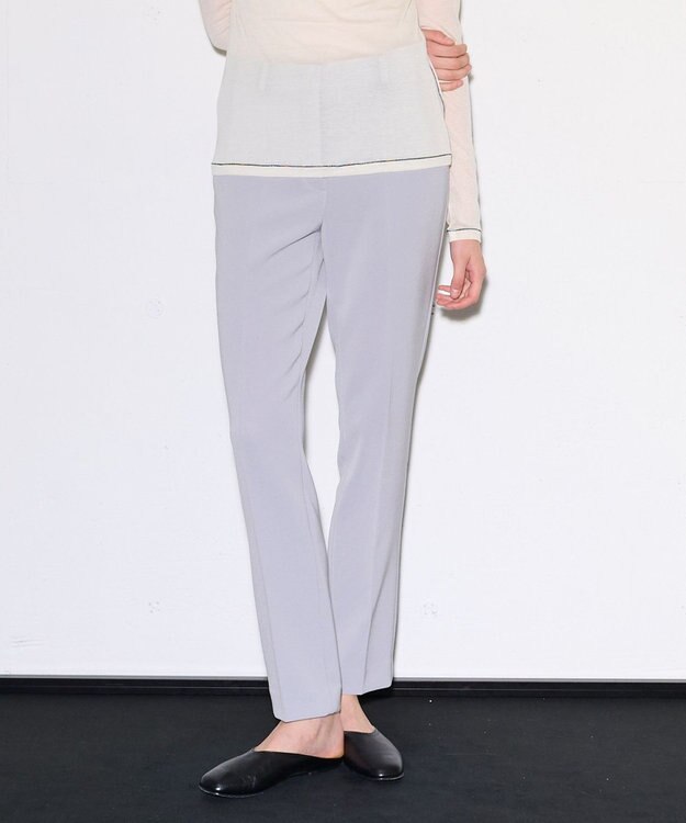 JOSEPH 【WEB限定色あり】コンフォートフルー　テーパードトラウザーズ Grey