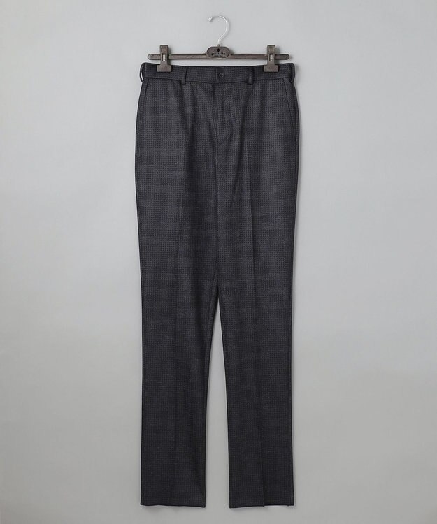 GOTAIRIKU セットアップ対応【2WAYストレッチ/シワになりにくい】T/W ジャージーパンツ_千鳥柄 グレー系8