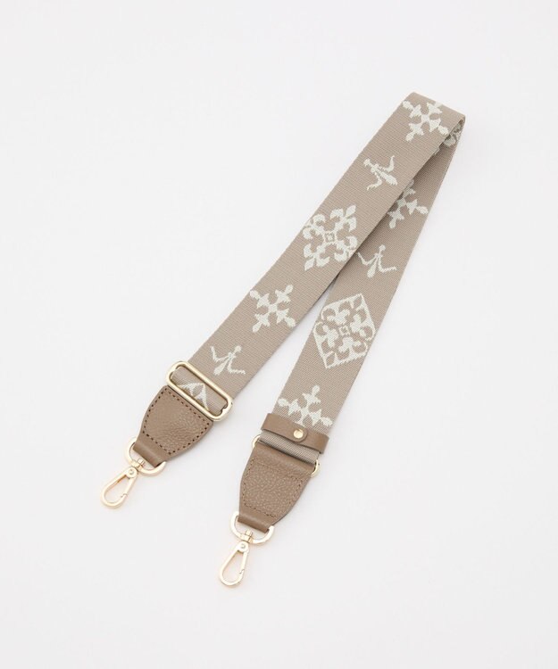 russet アレンジショルダーベルト［Monogram］(CE-1099) Beige（ゴールド金具）