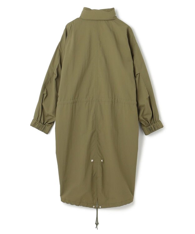 NAVE 【ReNAVE・洗える/撥水加工/接触冷感/UVケア】ナイロンタスラン コート カーキ系