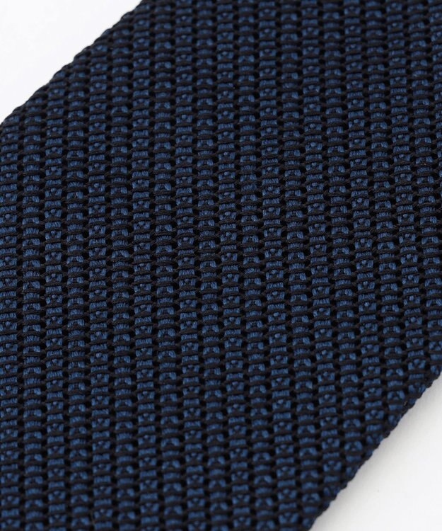 J.PRESS MEN 【KUSKA×J.PRESS ALL HANDMADE GRENADINE COLLECTION】ダークネイビー無地 ネクタイ ネイビー系