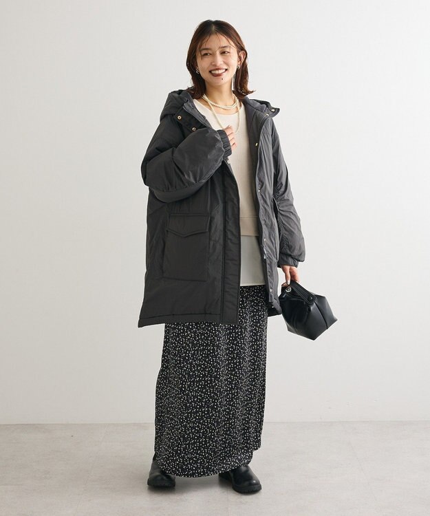 Green Parks カットコーデュロイドッキングプルオーバー Ecru