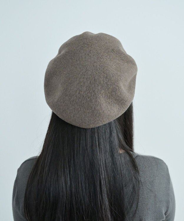 ATRENA メリノウールバスクベレー ミディアムブラウン