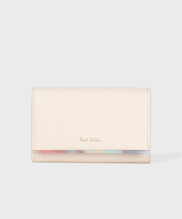 Paul Smith スプレースワールトリム 名刺入れ アイボリー