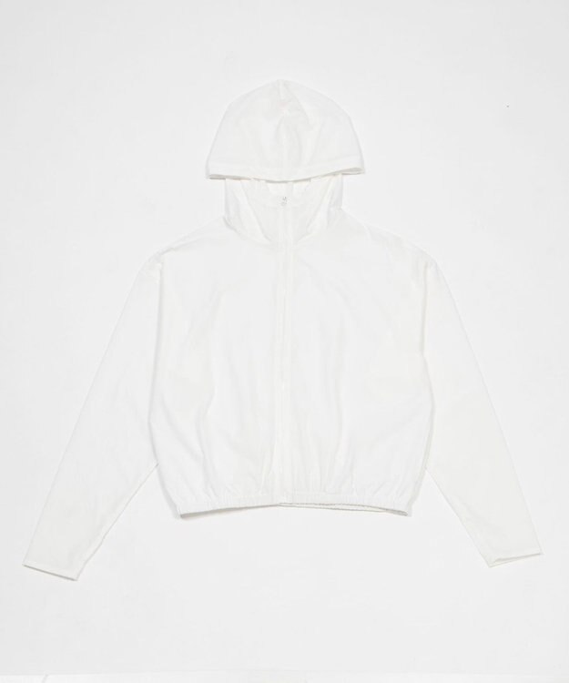 WEGO 【日焼け対策/セットアップ対応】ラッシュガードZIPパーカー ホワイト