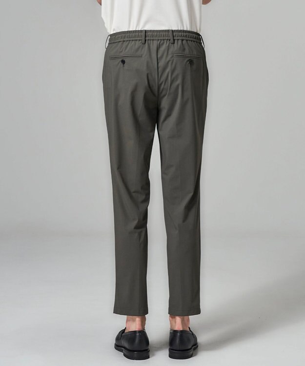 JOSEPH HOMME 【新素材】トリコスムースストレッチ 　ドロスト付テーパードパンツ / PEGG CONVERTIBLE カーキ系