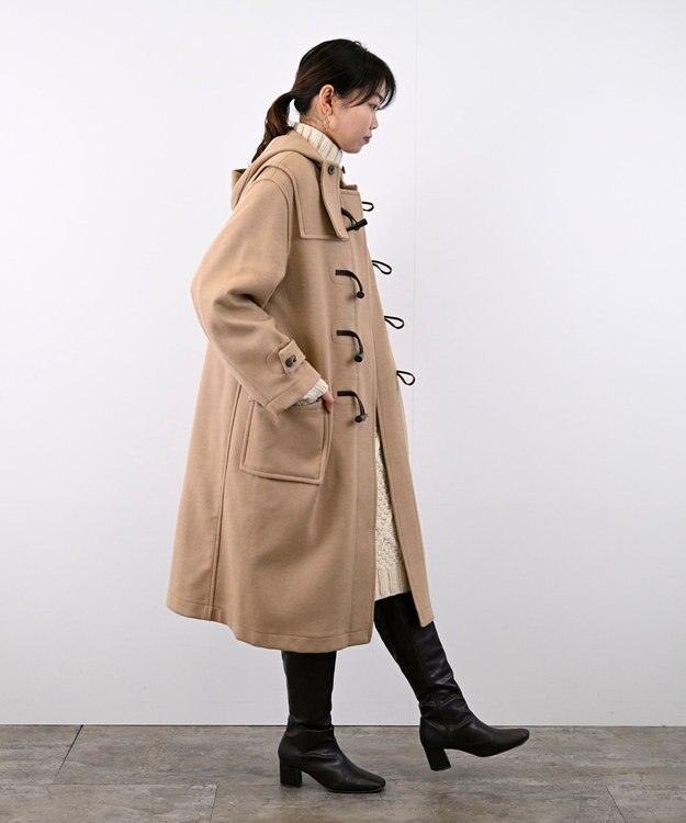 LENO DUFFEL COAT 《MONTGOMERY×LENO》《UNISEX》 ダッフルコート BEIGE