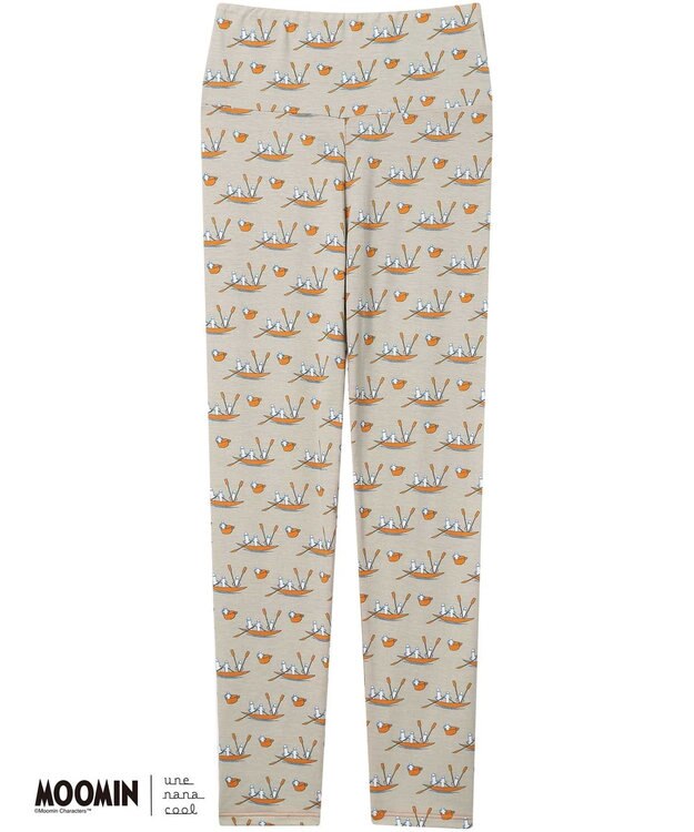 une nana cool 【ムーミン】MOOMIN × une nana ccol　ハラマキ付きレギンス BE