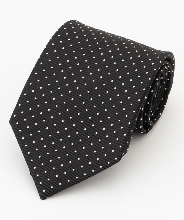 J.PRESS MEN 【FOMARL COLLECTION】ドット柄 フォーマルネクタイ ブラック系7