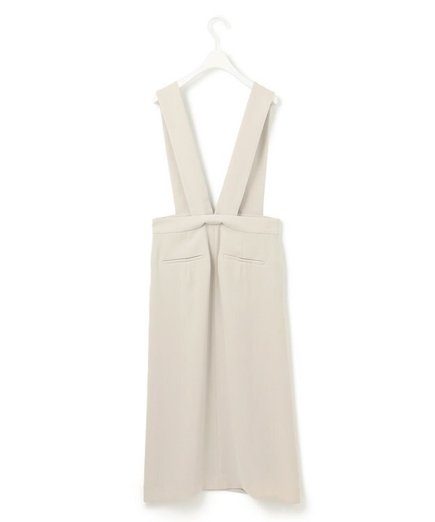 ICB 【洗える】ライトダブルクロス ジャンパースカート トープ系