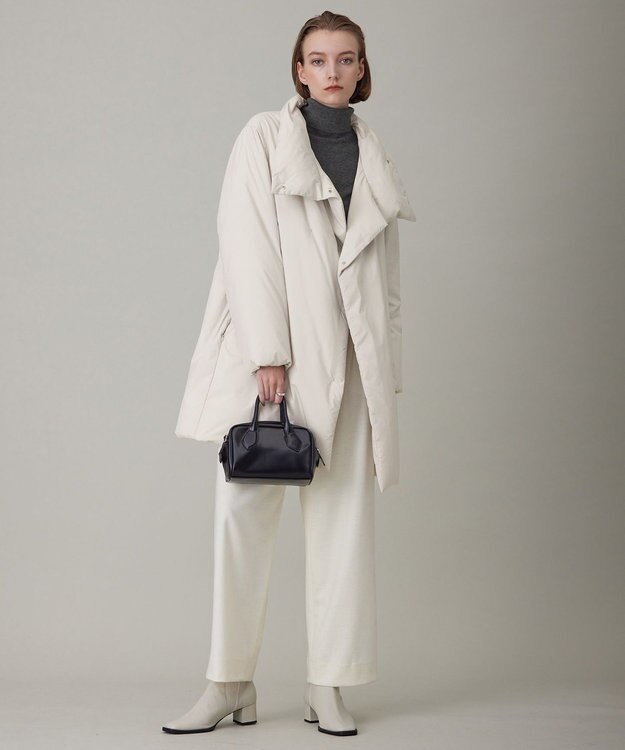 ICB 【新色追加・WEB限定カラーあり】エクストラファインメリノ タートルネックプルオーバー ミディアムグレー系