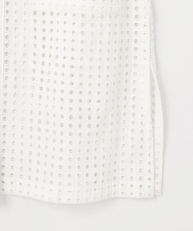 23区 【Indian Factory】アイレットレース ジレ ホワイト系