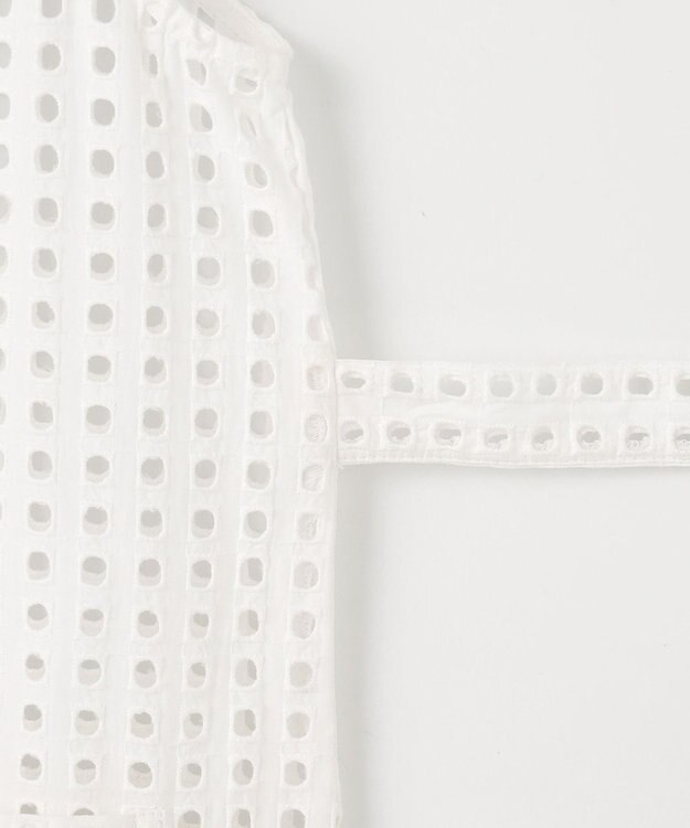 23区 【Indian Factory】アイレットレース ジレ ホワイト系