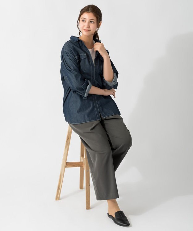 ONWARD Reuse Park 【23区】パンツ春夏 グレー