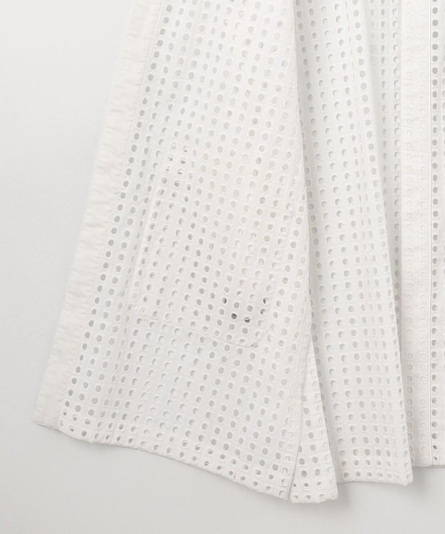 23区 【Indian Factory】アイレットレース ジレ ホワイト系