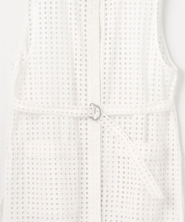 23区 【Indian Factory】アイレットレース ジレ ホワイト系