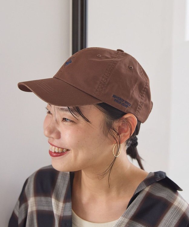AMERICAN HOLIC ツイル刺繍ＣＡＰ／Ｂ．Ｈ　ＰＯＬＯ　ＣＬＵＢ Brown