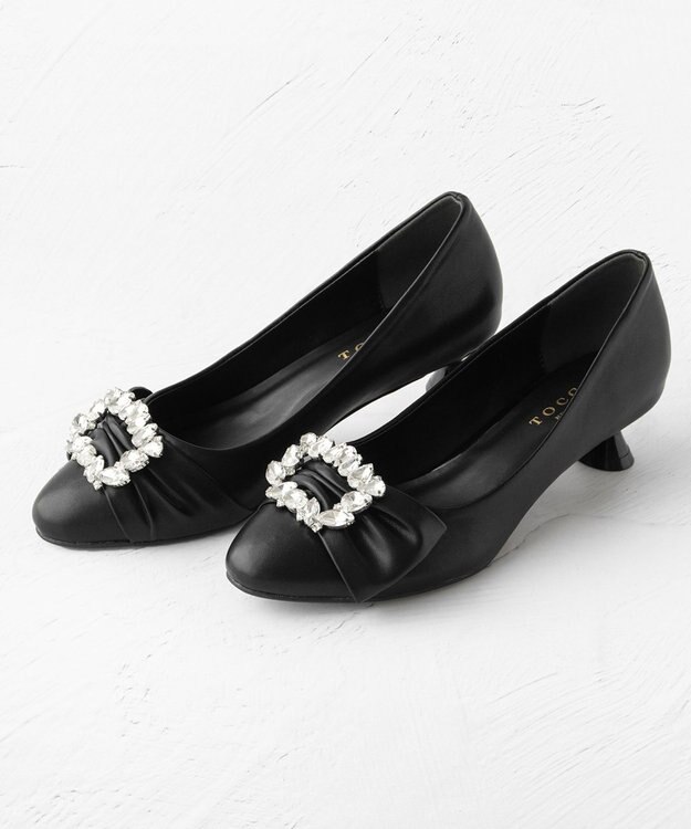 TOCCA 【WEB限定カラーあり】BIJOUX RIBBON PUMPS パンプス