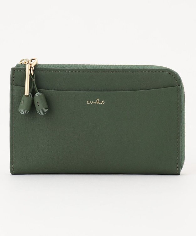 airlist 【カラフル・本革】フラグメントケース　タッセル　Tassel モスグリーン