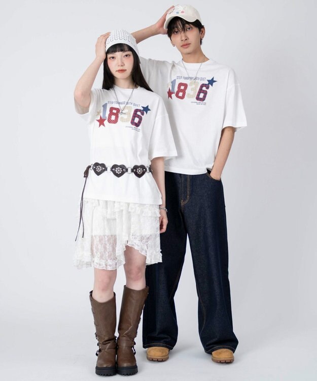 WEGO 【ユニセックス着用ITEM/XSSMLXLサイズ展開】アソートグラフィックBIG　T（SS）-2 柄39