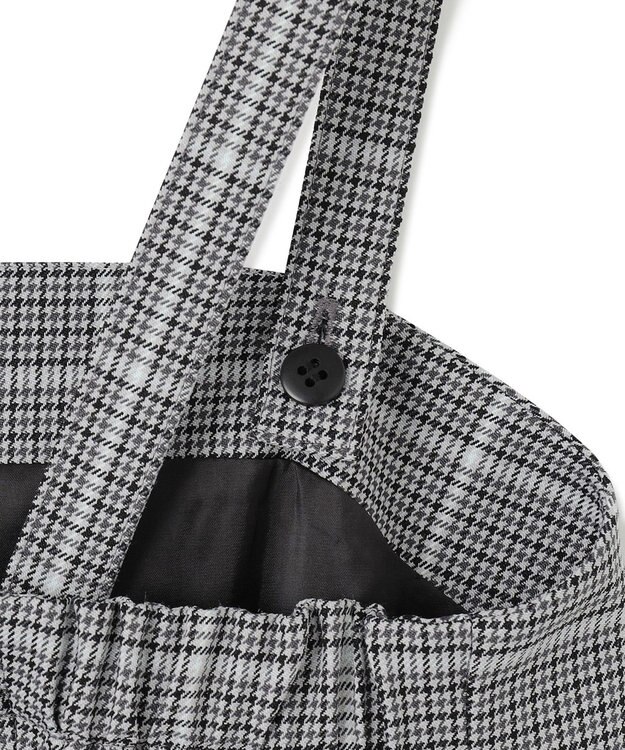 23区 【洗える】ガンクラブプレイドチェック ワンピース グレーチェック