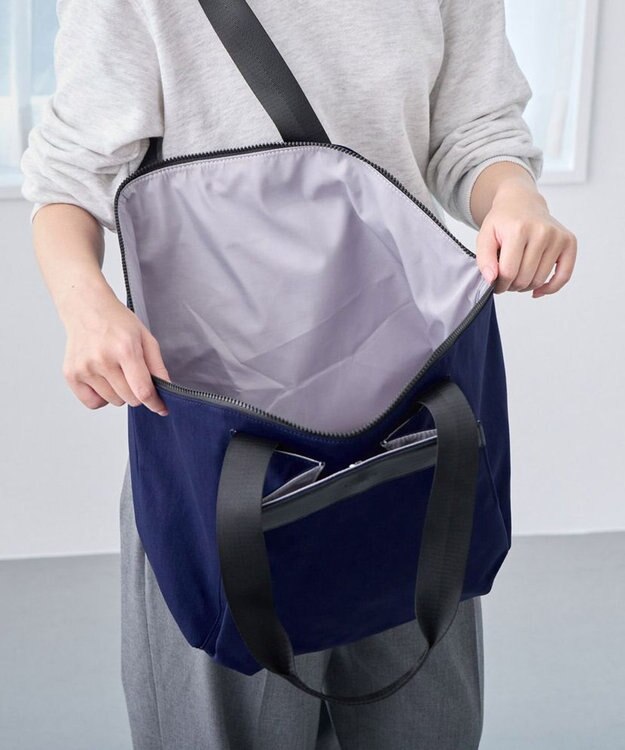 ROOTOTE 3669【ルーポケットが主役!】LT.ミディアム.フロントオープン-A 04：ダスティブルー