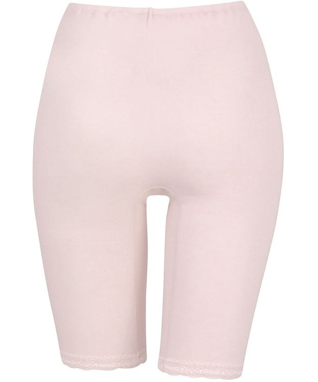 Wing インナー　【綿100％ シャリ感タイプ】　身生地部綿100％　ひんやりタッチ　ひざ上丈　ウイング／ワコール　ER6461 ピンク