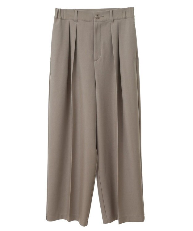 AMERICAN HOLIC タックワイドパンツ Beige